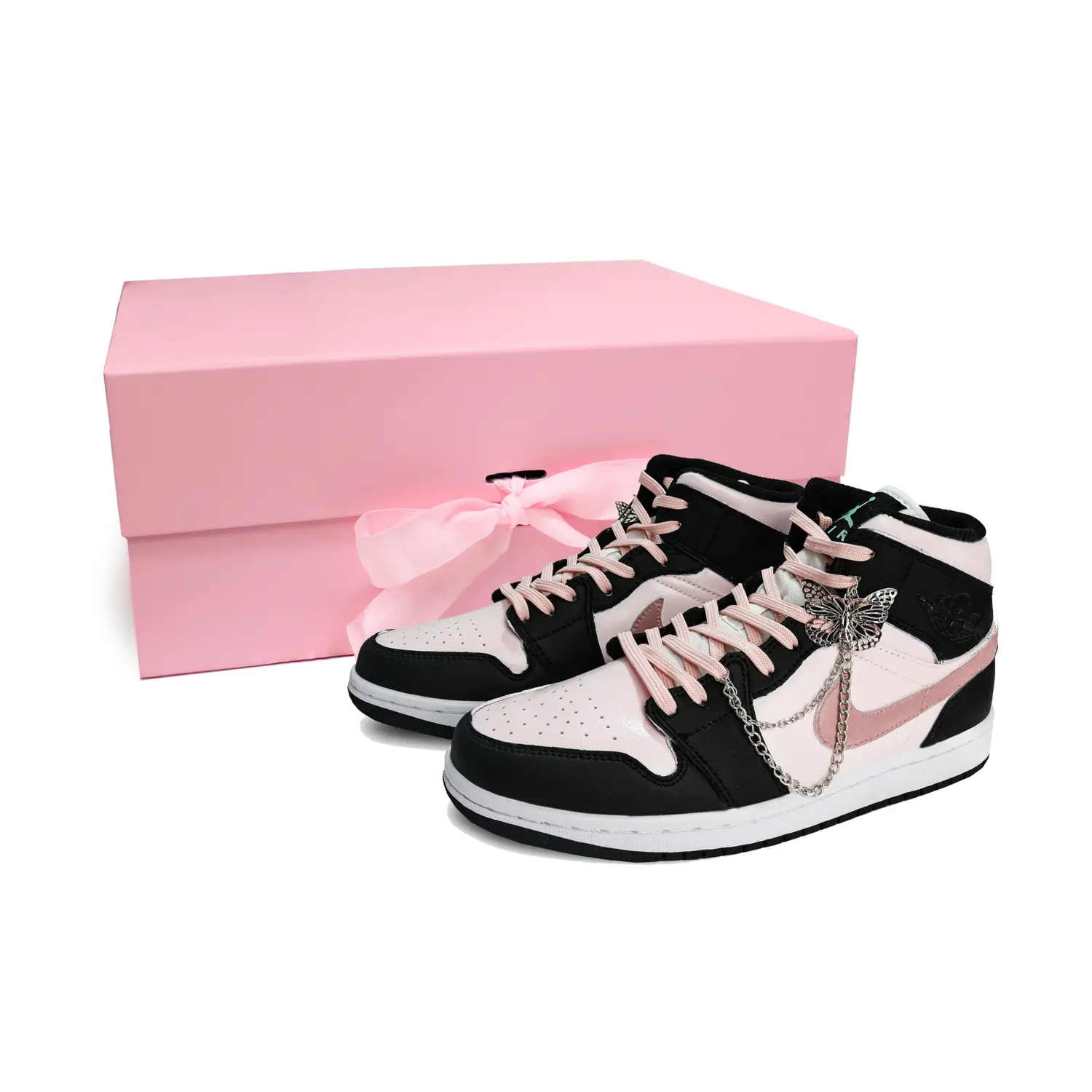 

Детские баскетбольные кроссовки Air 1 Grade School Jordan, черный