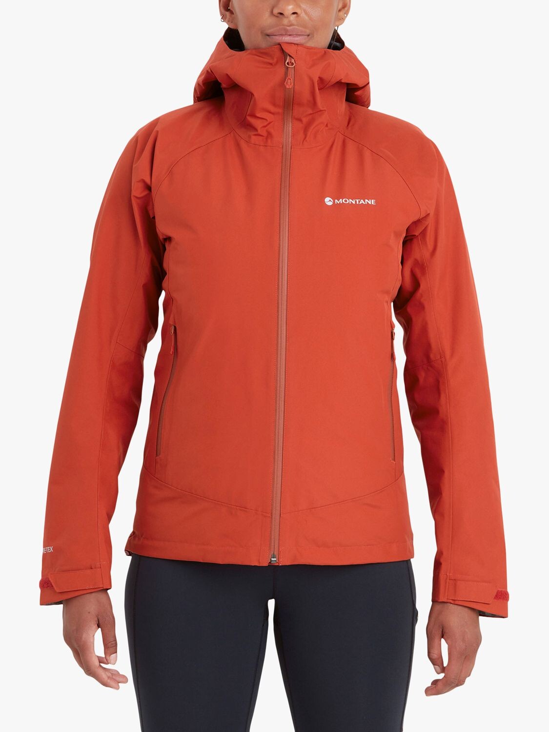 

Женская водонепроницаемая куртка Spirit Gore-Tex Montane, шафран красный