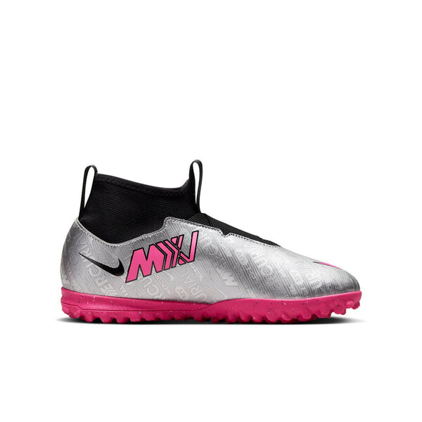 Кроссовки jr mercurial superfly 9 acad 25 tf turf Nike, серебряный — фото 2