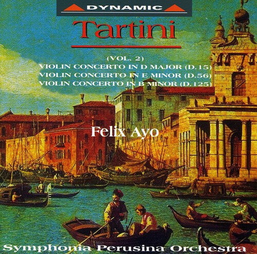 

CD диск Tartini / Ayo / Symphonia Perusina Orchestra: Violin Concertos 2
