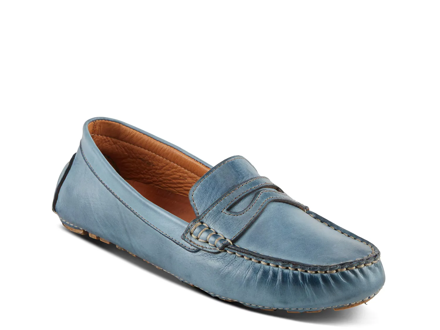 

Лоферы Audette Moccasin Spring Step, синий