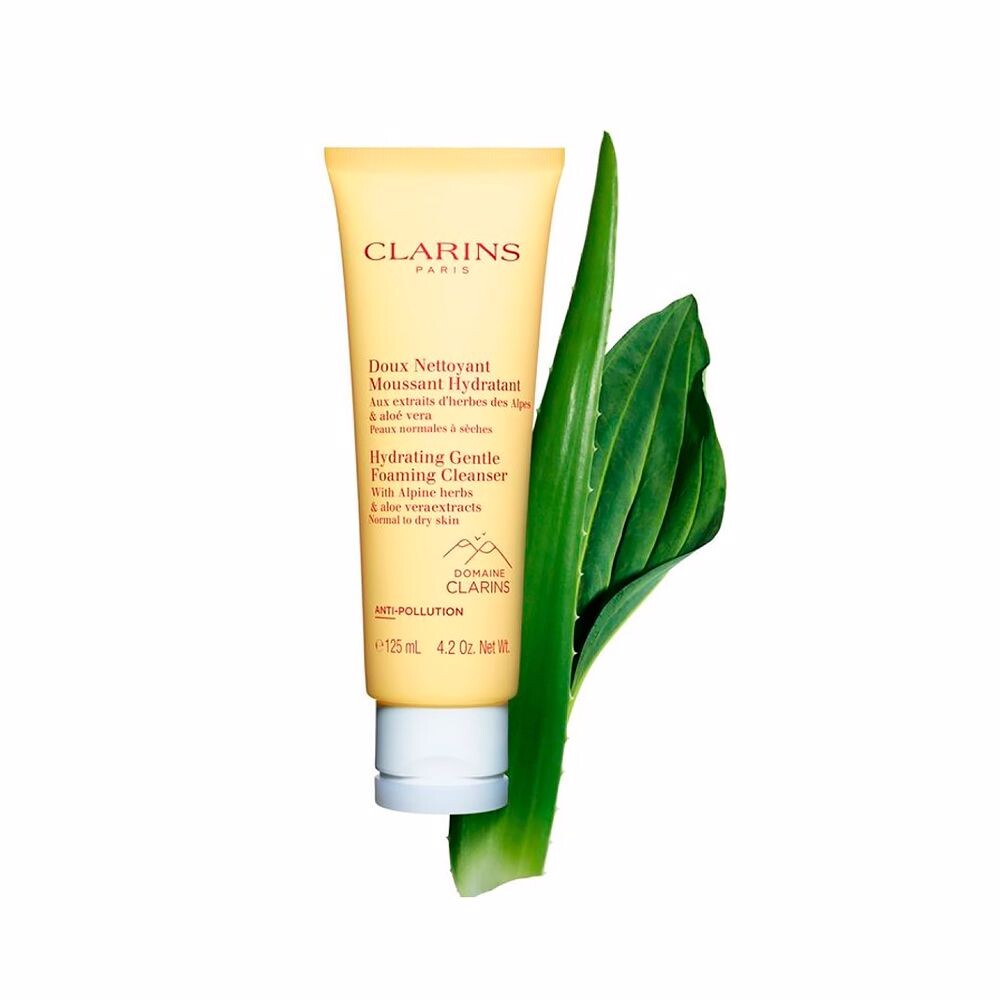 Гель для умывания Clarins — Очищающая пенка для лица Limpiador espumoso suave hidratante, 125 мл — фото 2
