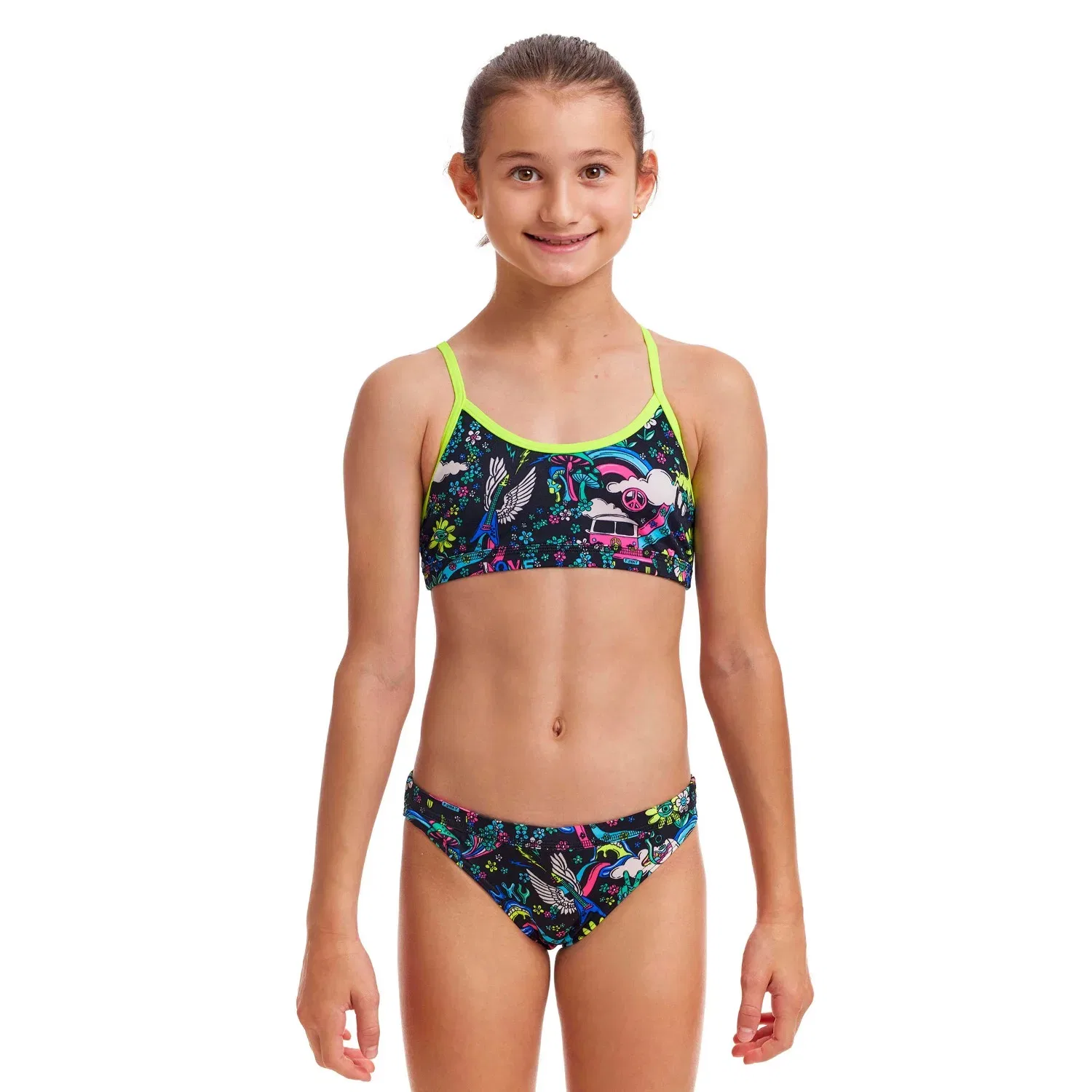 Бикини-раздельный, принт, Funkita, разноцветный — фото 2