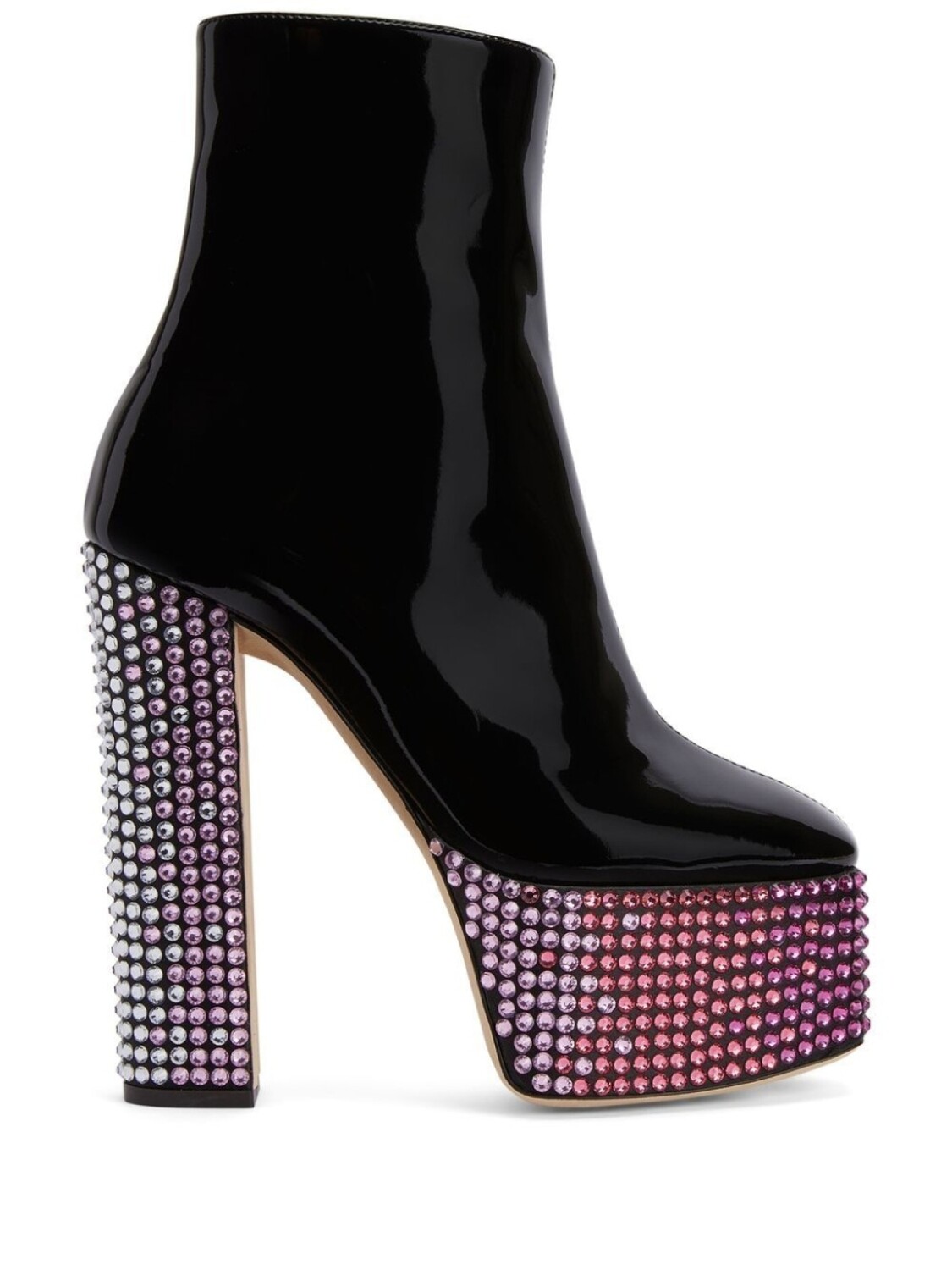 

Giuseppe Zanotti ботильоны Morgana Strass 150, черный