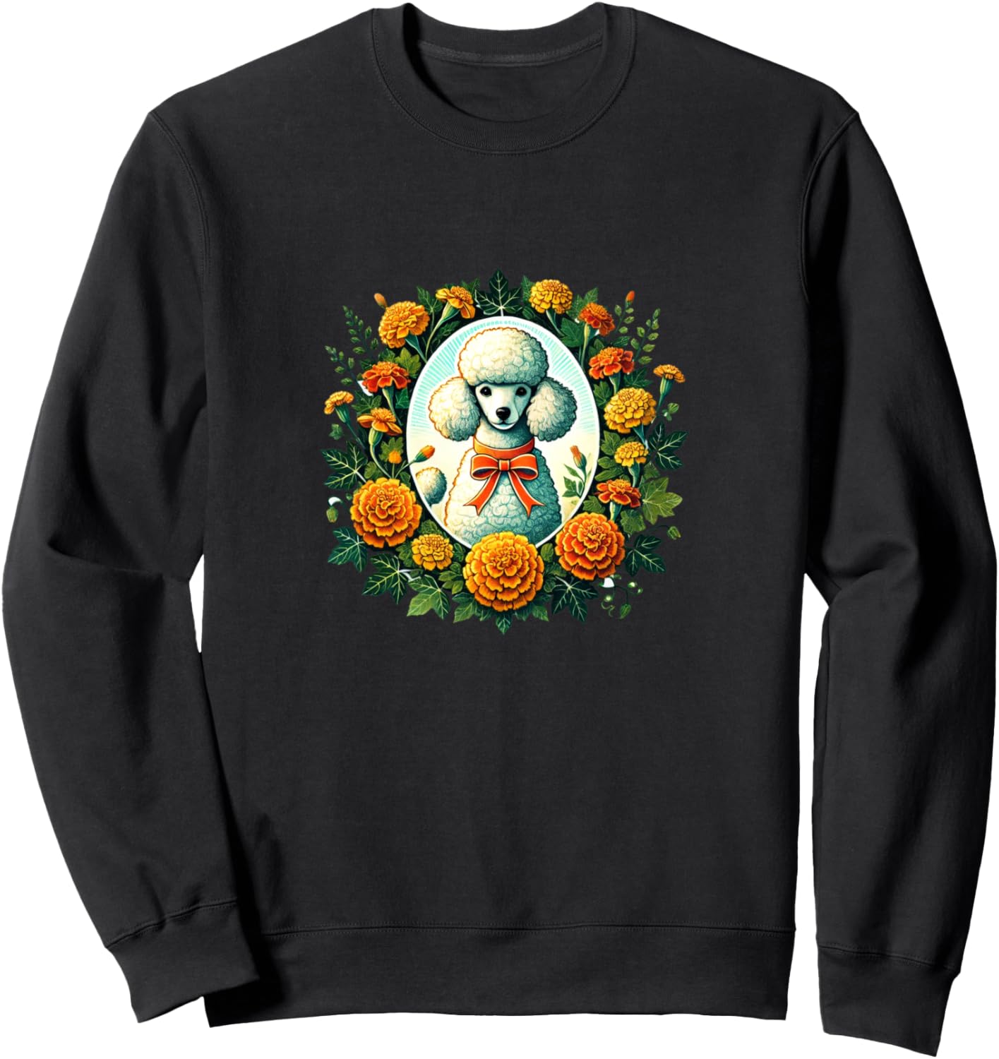 

Милый белый пудель, рисунок, толстовка с изображением породы собак пудель Vintage Poodle Love Snugg