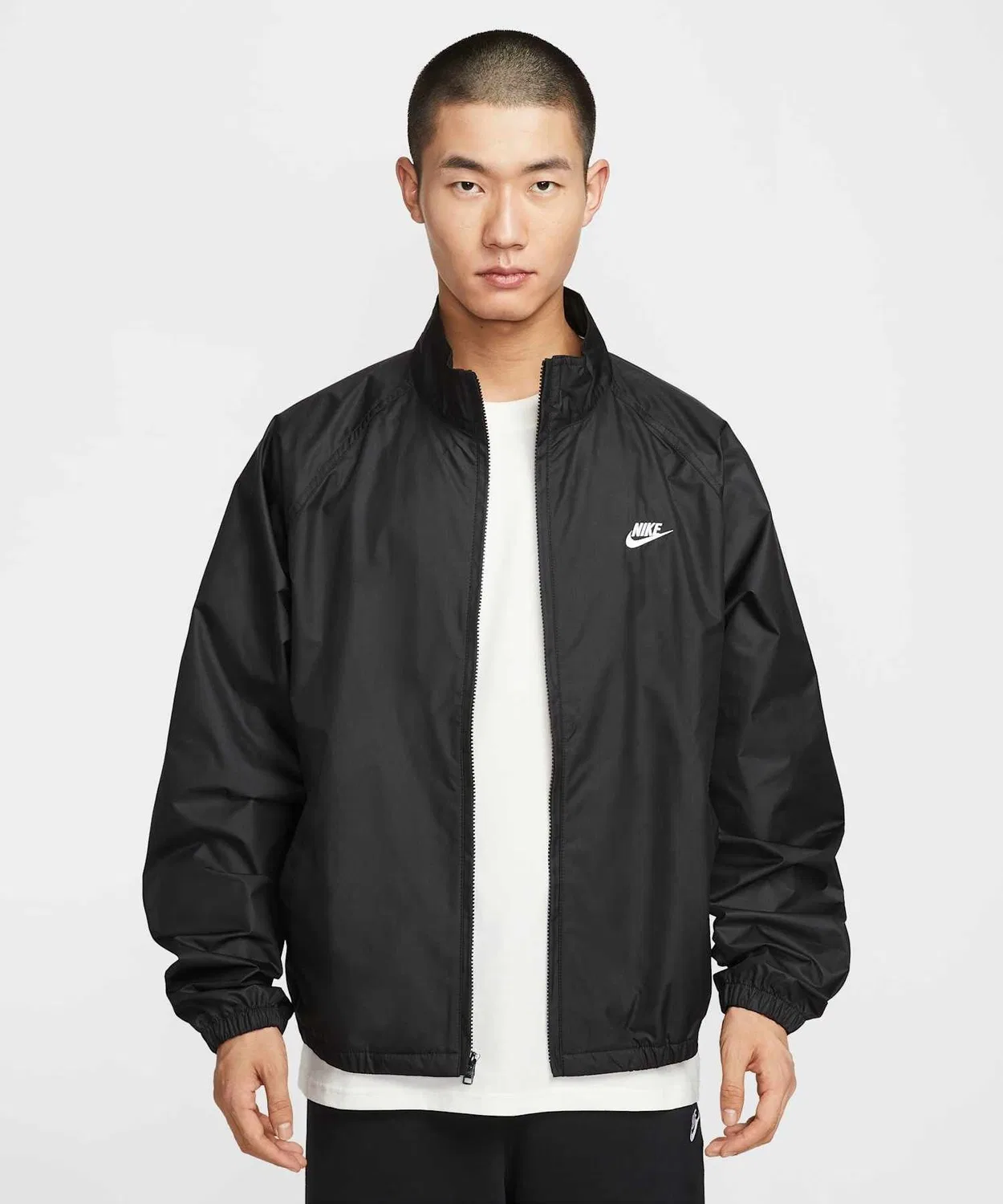 Куртка мужская Nike Sportswear Club Roscoe Full-Zip, полиэстер, чёрный