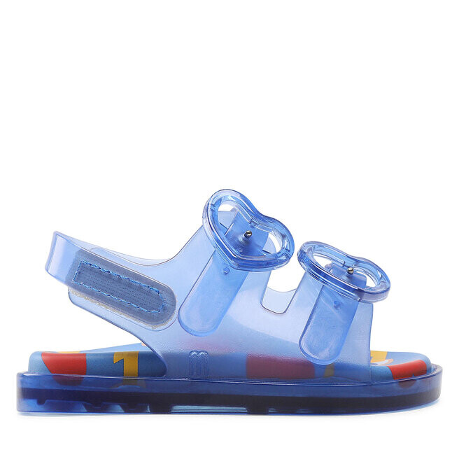 

Сандалии Melissa Mini Melissa Wide Sandal + Cap 33652 Blue/Red AD673, синий
