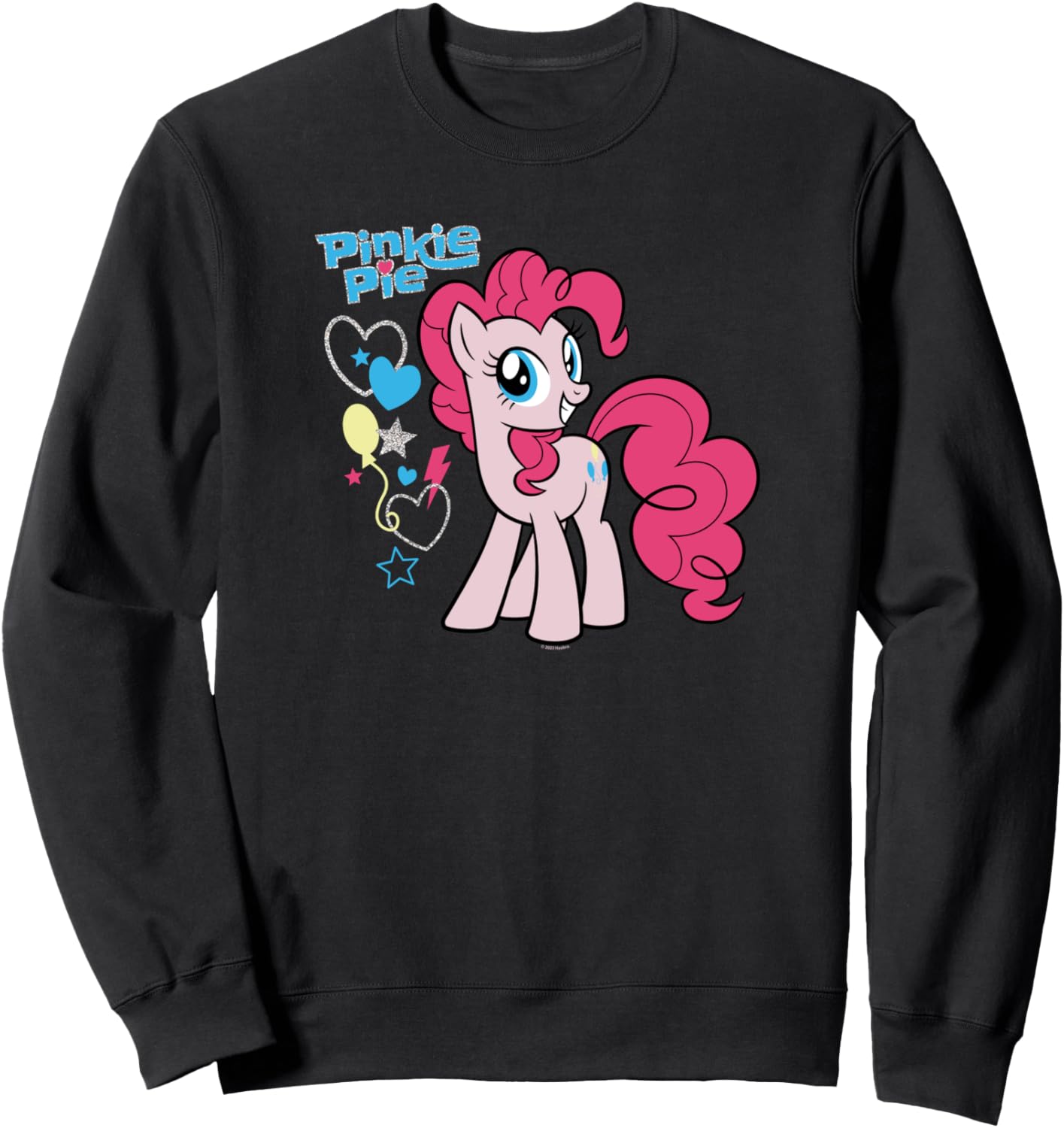 

Толстовка с портретом Пинки Пай из мультфильма «Мой маленький пони: Дружба - это волшебство» My Little Pony, черный