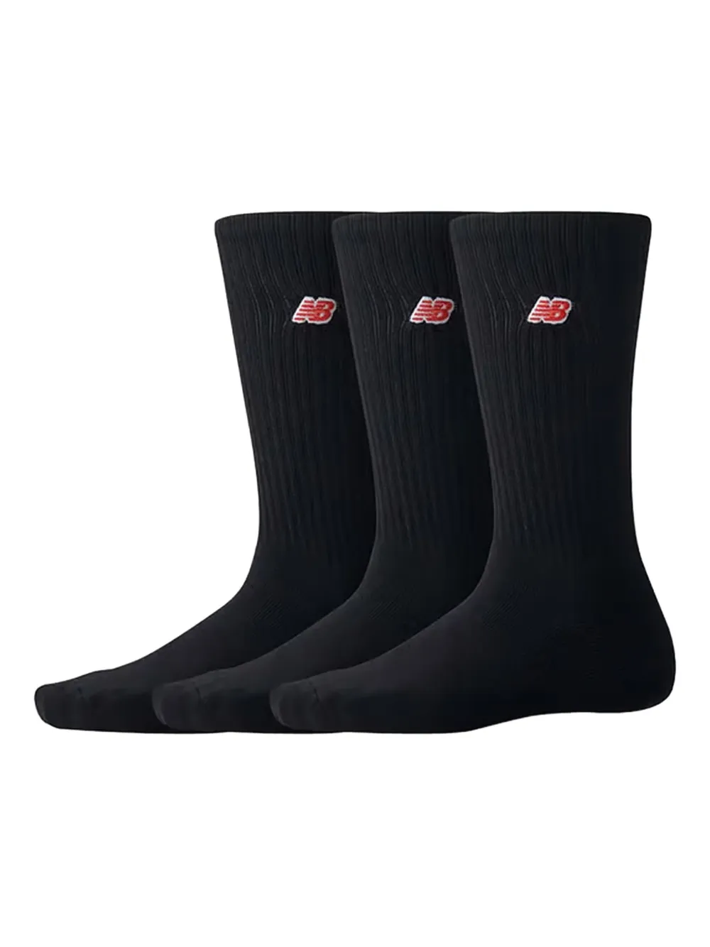 

Носки с логотипом (набор из трёх пар) New Balance, черный