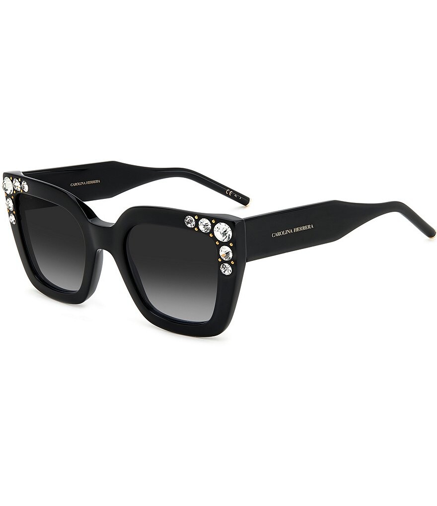 

Carolina Herrera Женские квадратные солнцезащитные очки Her0130/s, черный