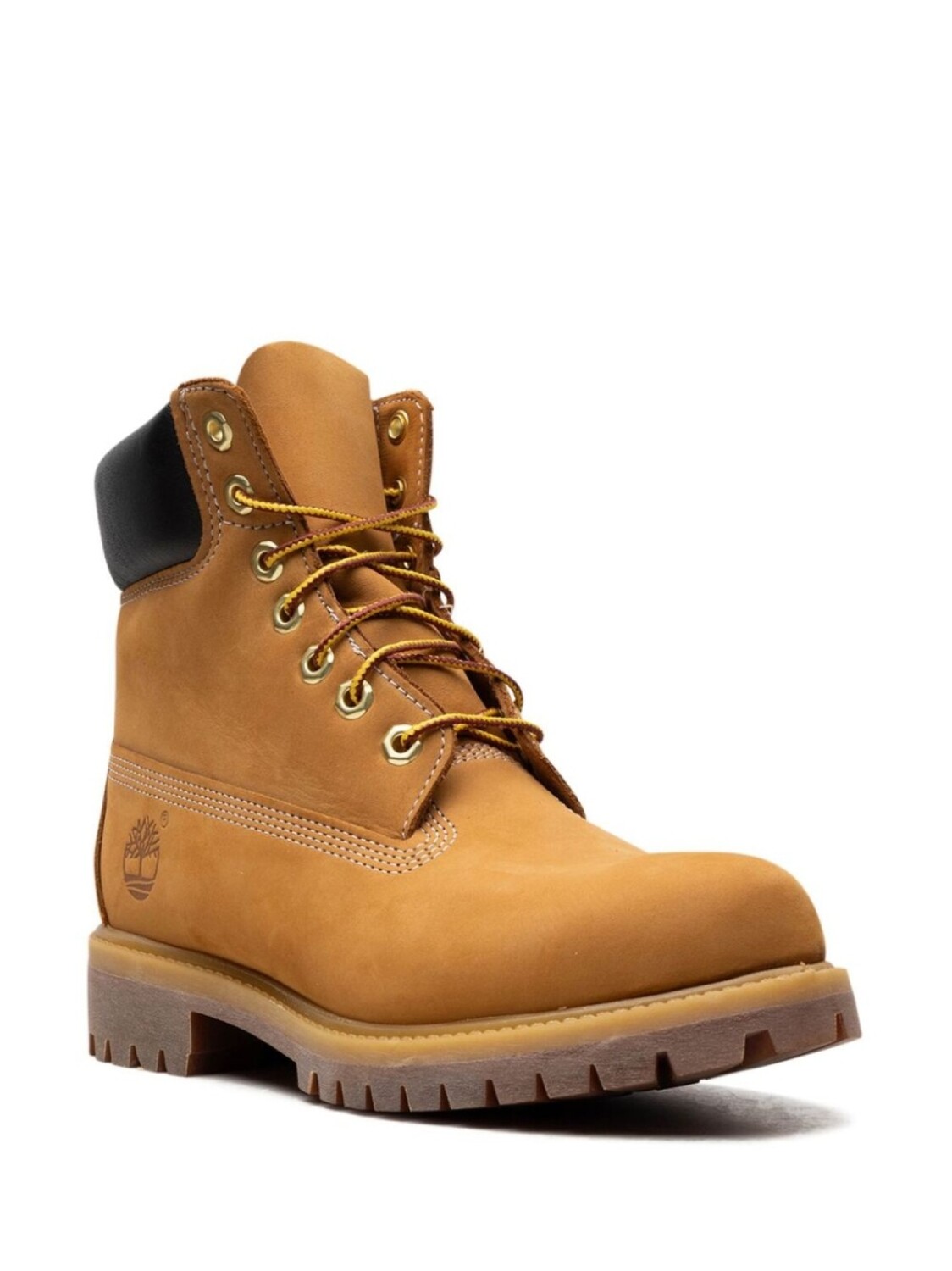 Мужские ботинки Timberland из нубука классические, оранжевый — фото 2
