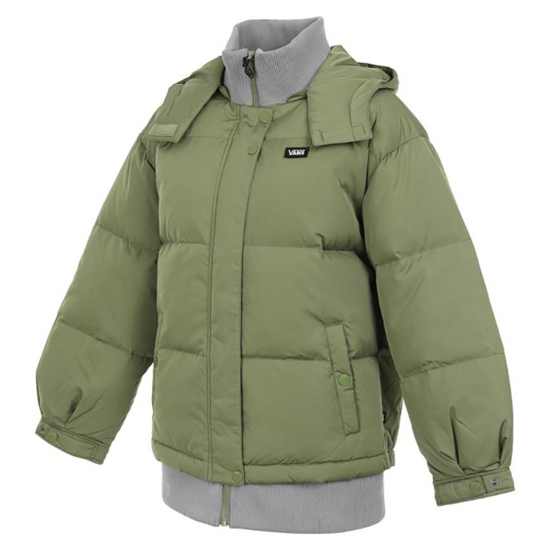 

Vans Женский пуховик оливкового цвета, Olive Green