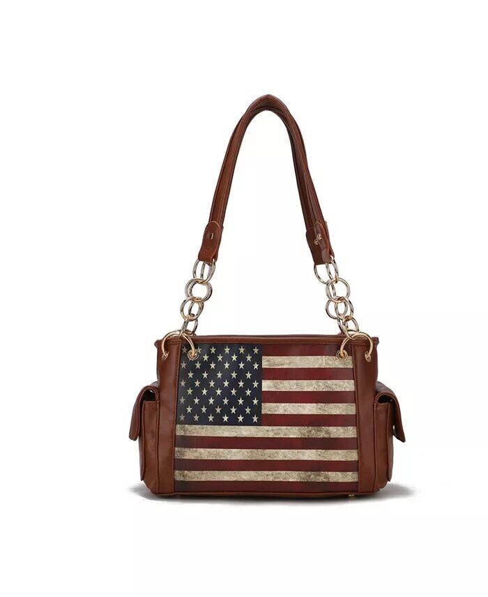 

Сумка через плечо Alaina Patriotic от Mia K Mkf Collection, бежевый