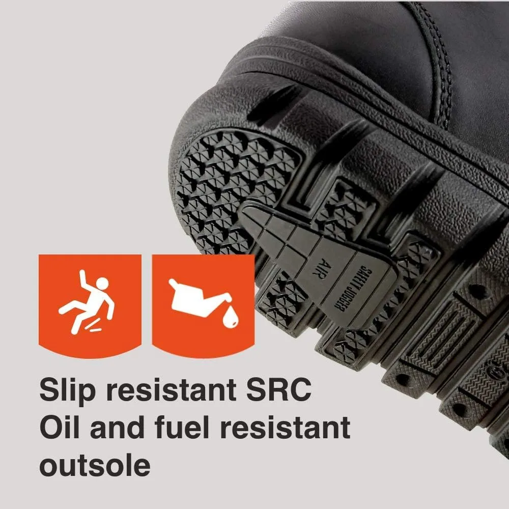 Защитные тактические ботинки Safety Jogger Tactical Shark S3 SRC ESD WR с высоким перекрестным креплением, черный — фото 3