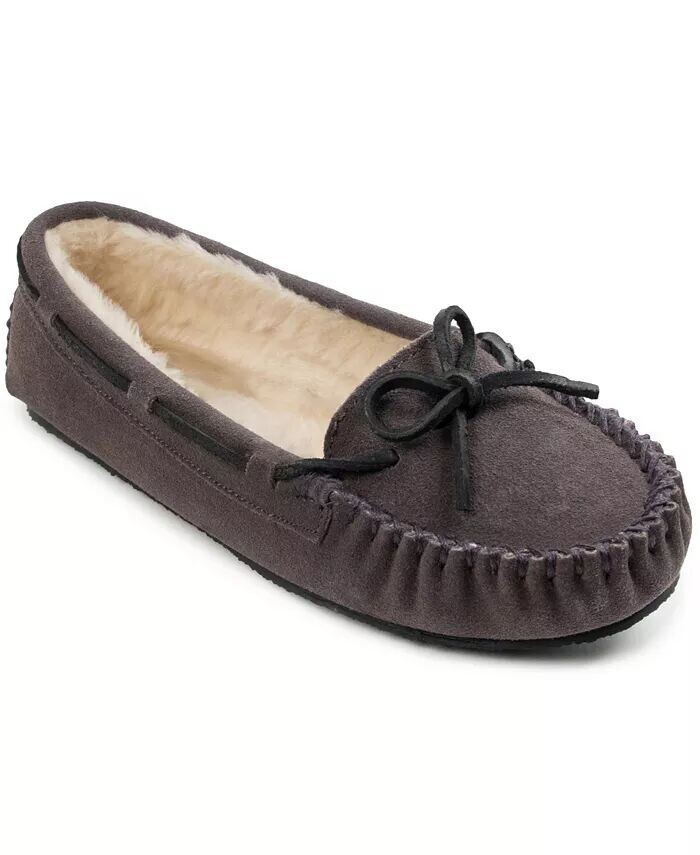 

Женские тапочки-мокасины Cally Minnetonka, серый