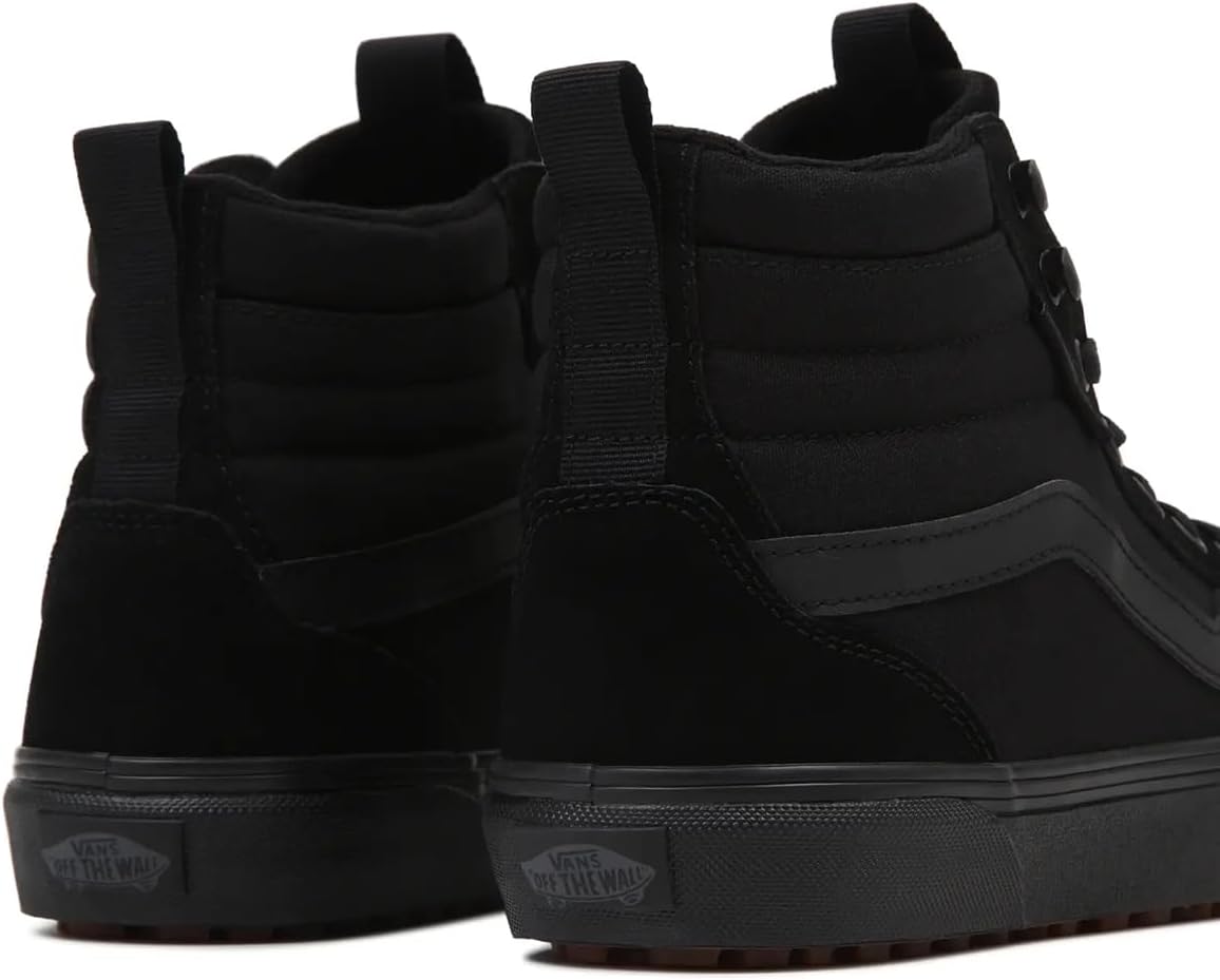 Vans мужские кроссовки Filmore Hi VansGuard, Suede Canvas Black Black — фото 4
