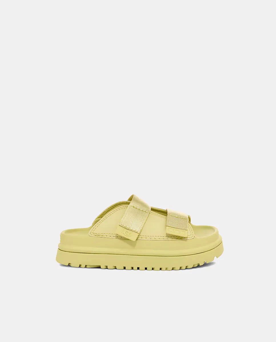 

Открытые босоножки Golden Glow Slide для девочек UGG, желтый