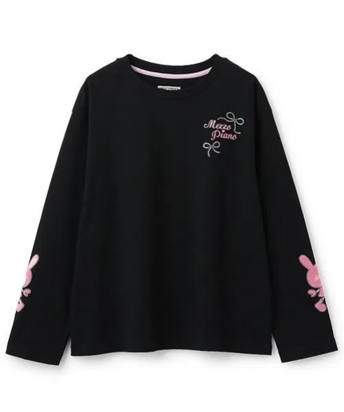 Детская футболка с длинным рукавом и аппликацией "Бериэль" — фото 2