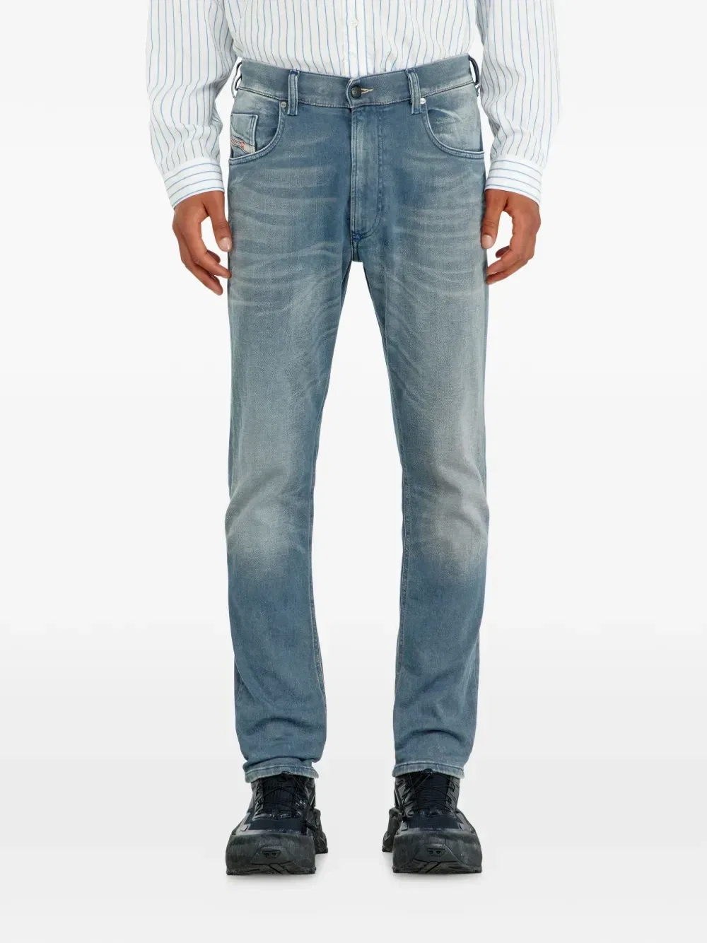 Прямые джинсы Joggjeans D-Krooley-BW 2032 DIESEL, синий — фото 3