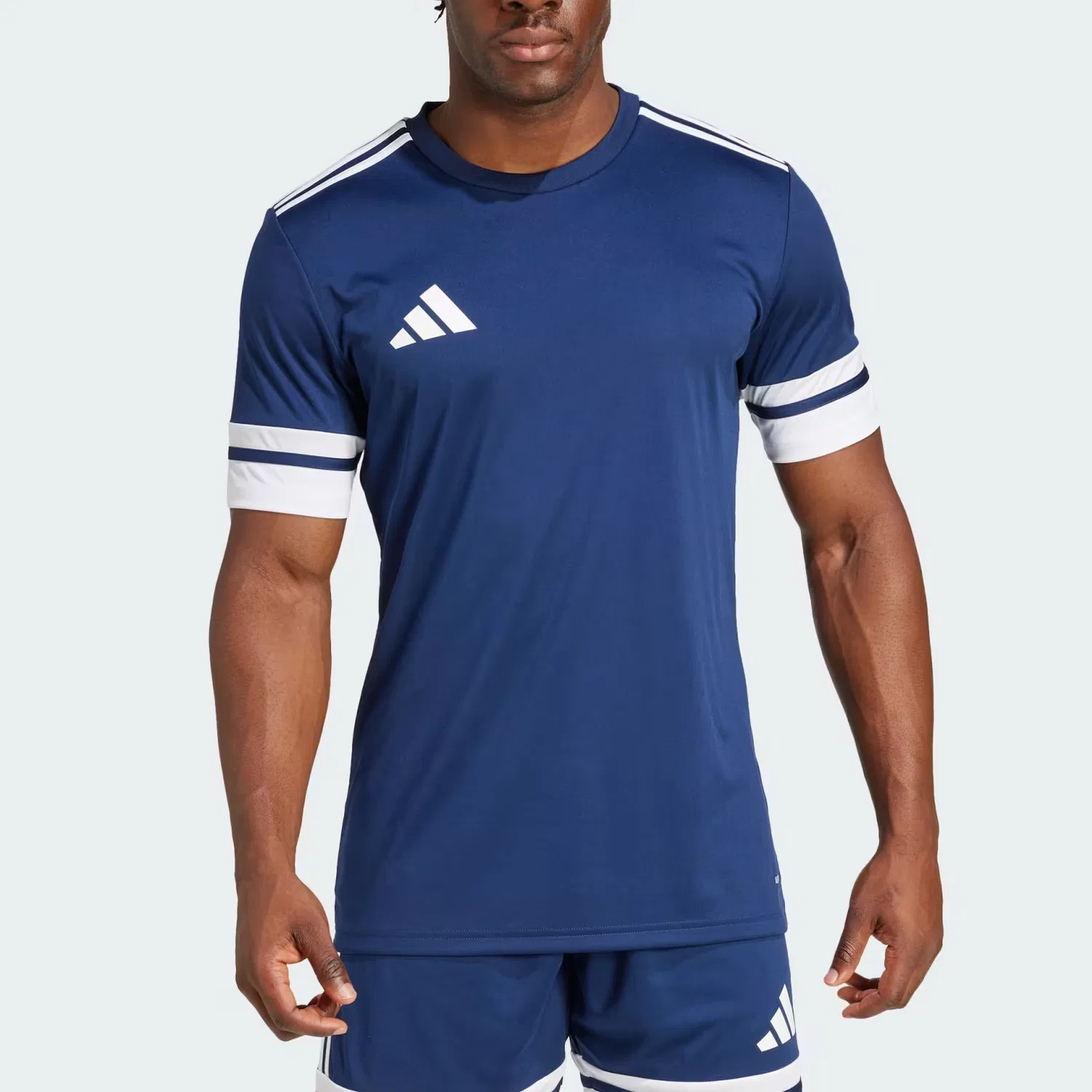 Футболка Adidas Marine Blue — фото 4