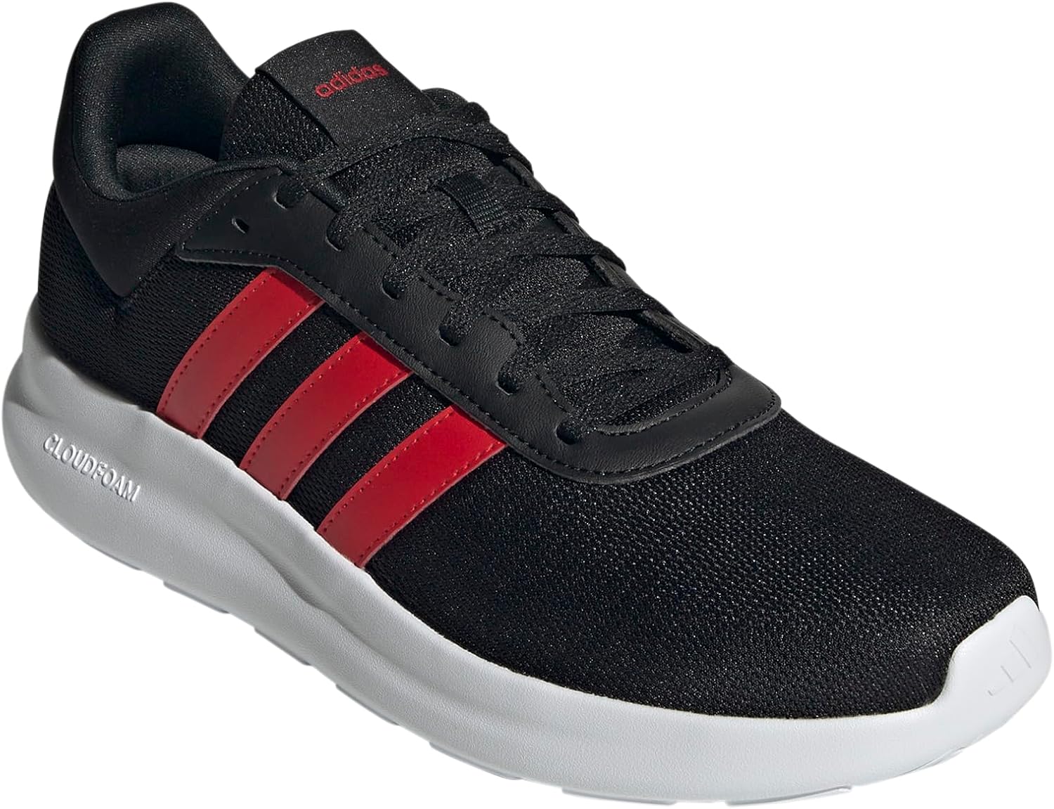 Мужские кроссовки Adidas Lite Racer 4.0, черный/алый — фото 2