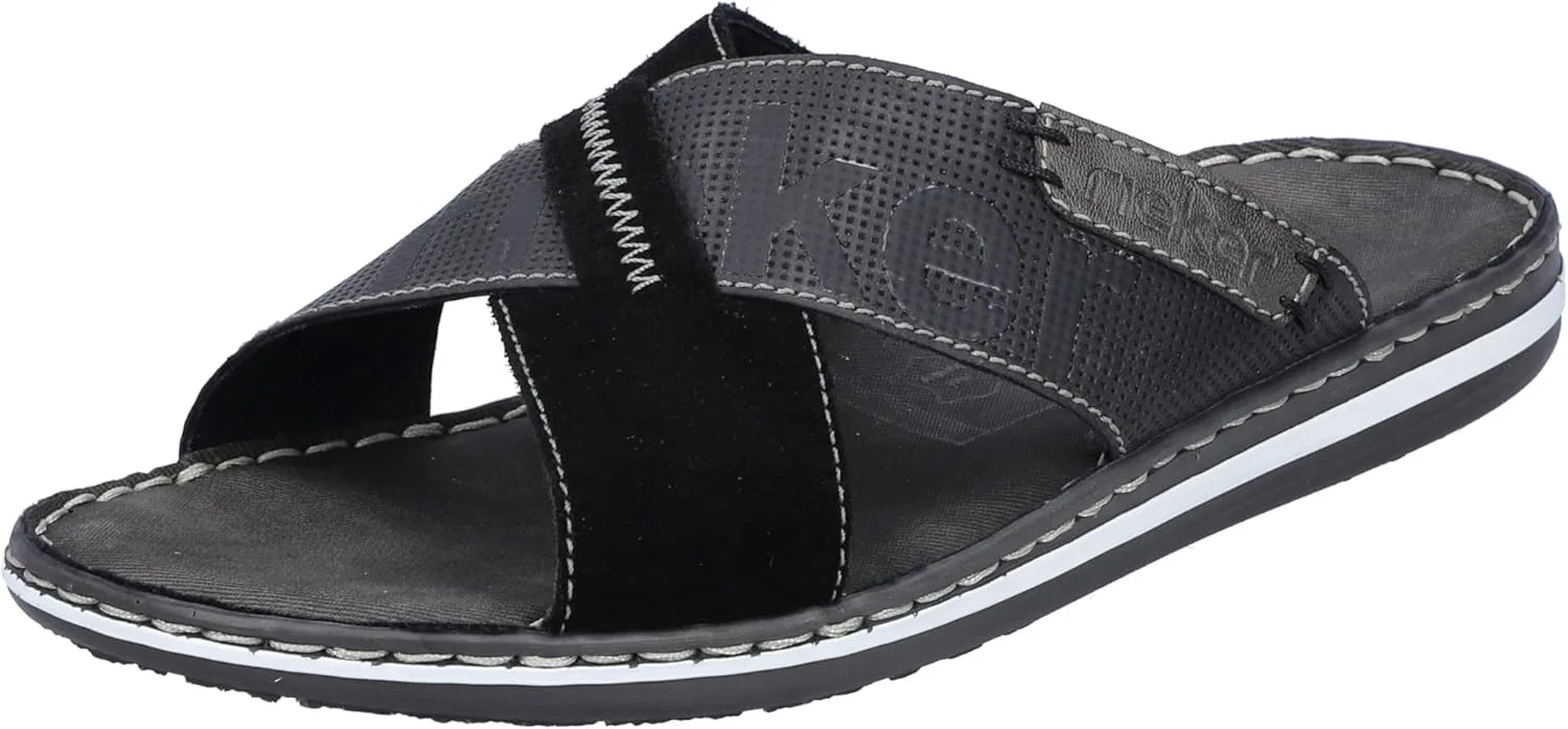Тапочки мужские Rieker, Black