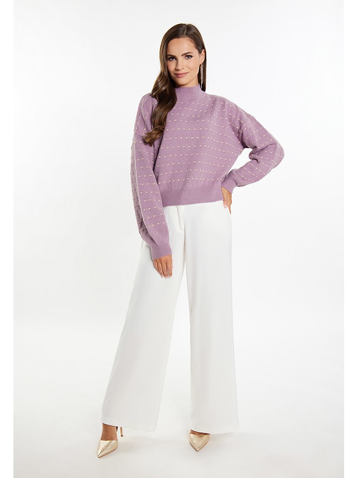 

Faina Свитер сиреневого цвета