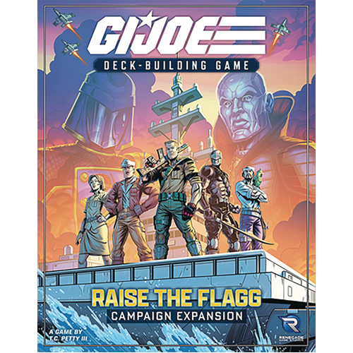 

Карточная игра Raise The Flagg Campaign Exp: G.I. Joe Deck-Building Game