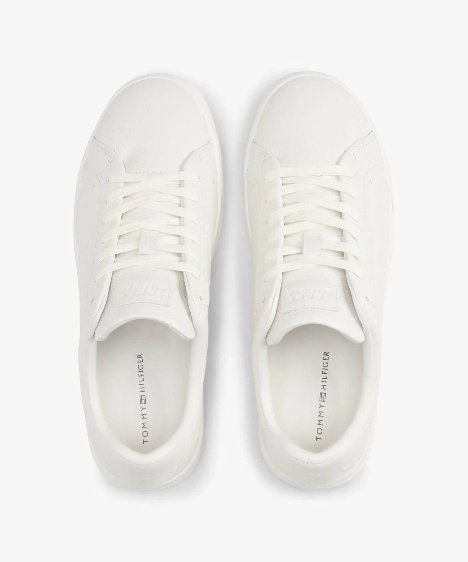 Кроссовки Court Best Tumble TOMMY HILFIGER, White YBL — фото 3