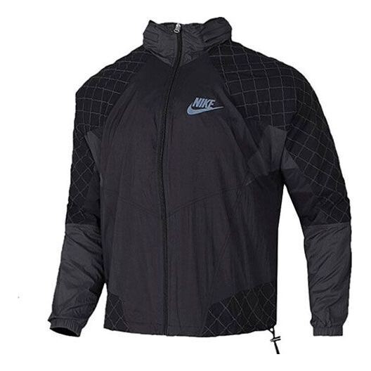 

Куртка Nike Woven Athleisure Casual Sports Jacket Black, черный