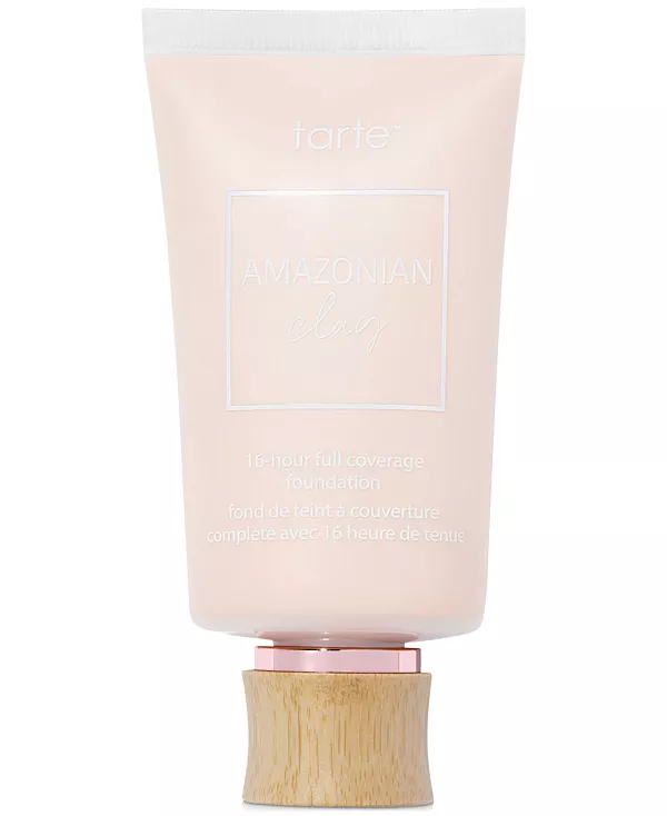 16-Часовая тональная основа с амазонской глиной Tarte, 8b porcelain beige - very fair skin with cool, pink or rosy undertones