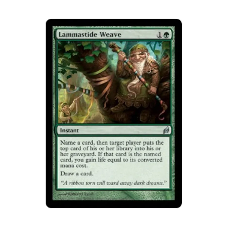

CCG Ламмастидовое плетение (U), MTG - Lorwyn