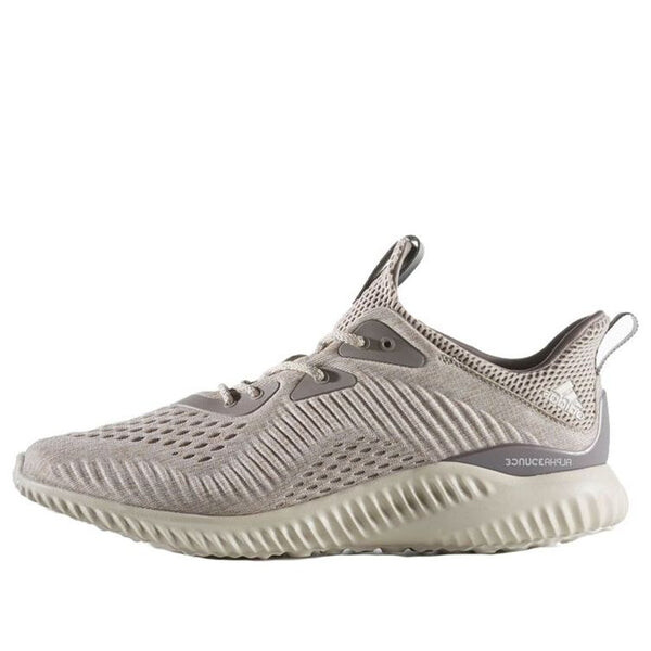 

Кроссовки alphabounce engineered mesh 'grey white' Adidas, серый