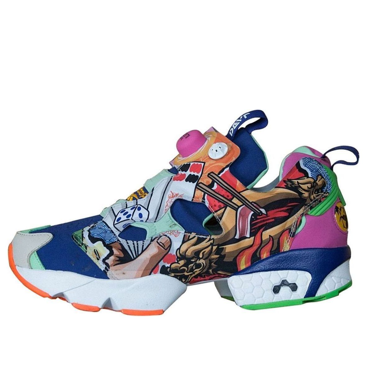 

Кроссовки Reebok Deal x NSD InstaPump Fury OG 'Shu Du' FY5993, разноцветный