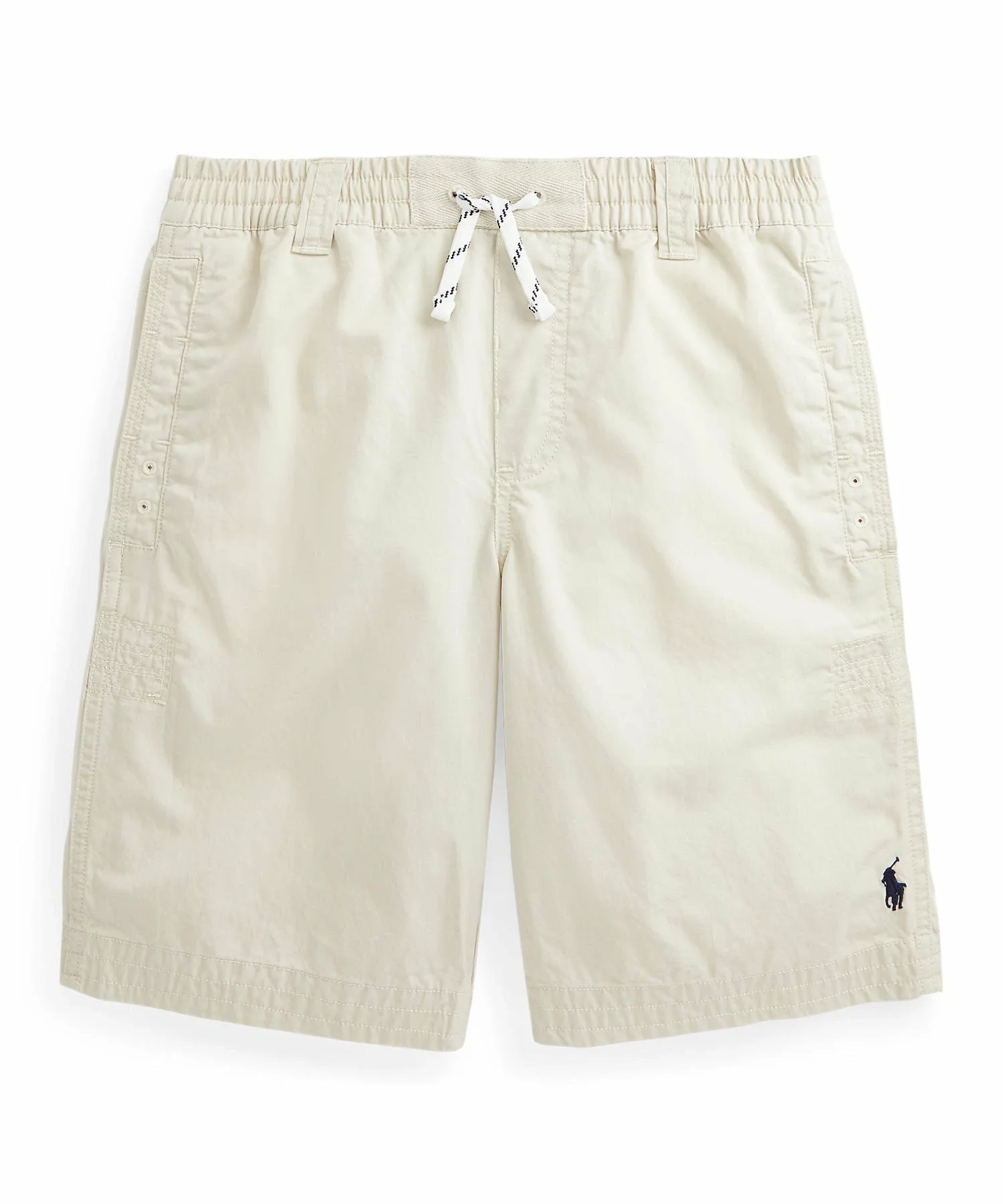 Хлопковые твиловые шорты на шнуровке (Для мальчиков 8-20 лет) Polo Ralph Lauren, 101 Natural