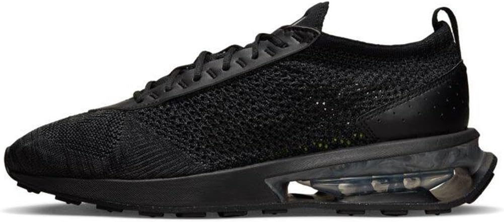 Мужские кроссовки Nike Air Max Flyknit Racer, Black Anthracite Black 001 — фото 4