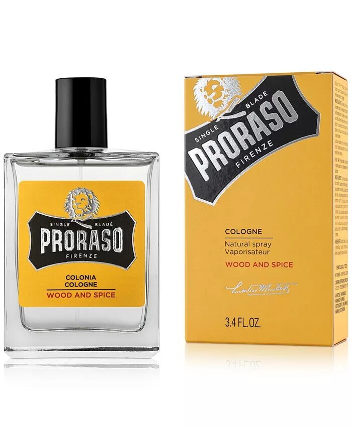 

Одеколон — Аромат древесины и специй, 3,4 унции Proraso