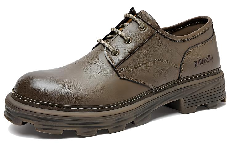 

Мужские повседневные туфли HLA низкие черно-коричневые