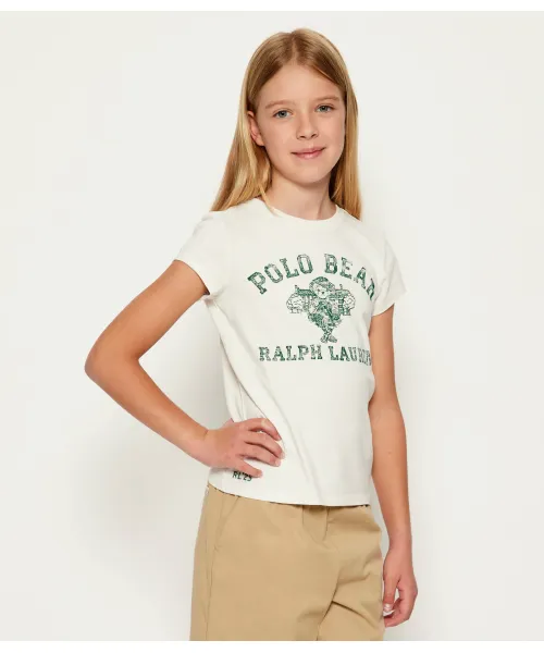 

Футболка Regular fit Polo Ralph Lauren, бежевый
