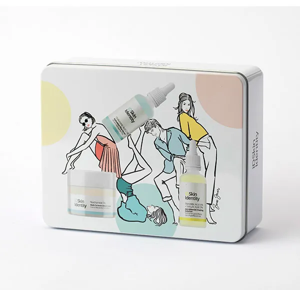 

Ниацинамид+ГК+Против прыщей Set Caja Metálica Id Skin Identity, 1 UD