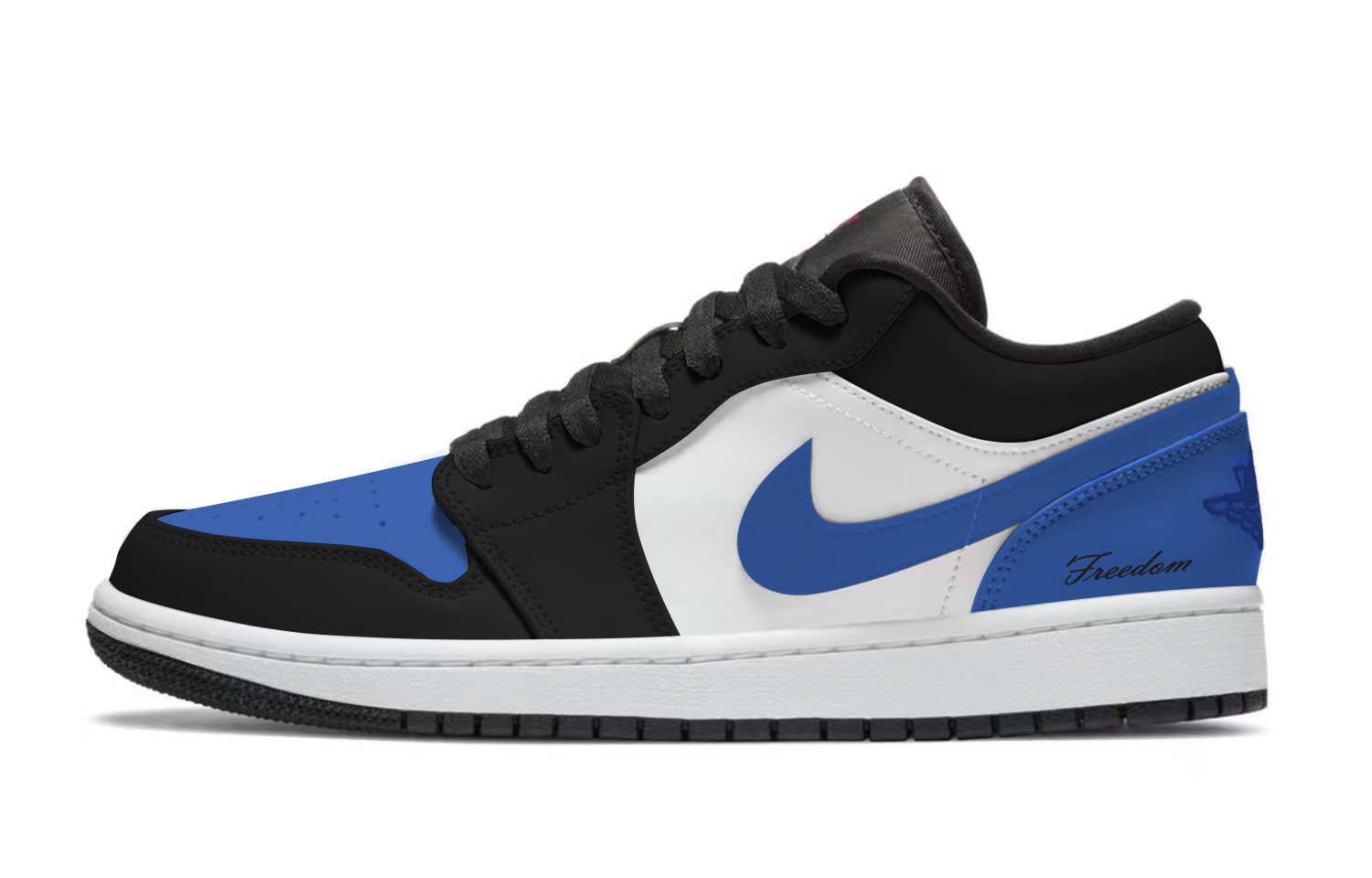 

Air 1 Toe Slip Resistant Anti Kick Abrasion Resistant Low Top детские баскетбольные кроссовки Kids Jordan, синий