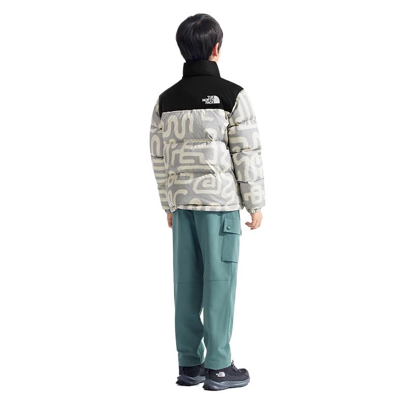 Пуховик new year transformation collection lead white для подростков THE NORTH FACE, белый — фото 4