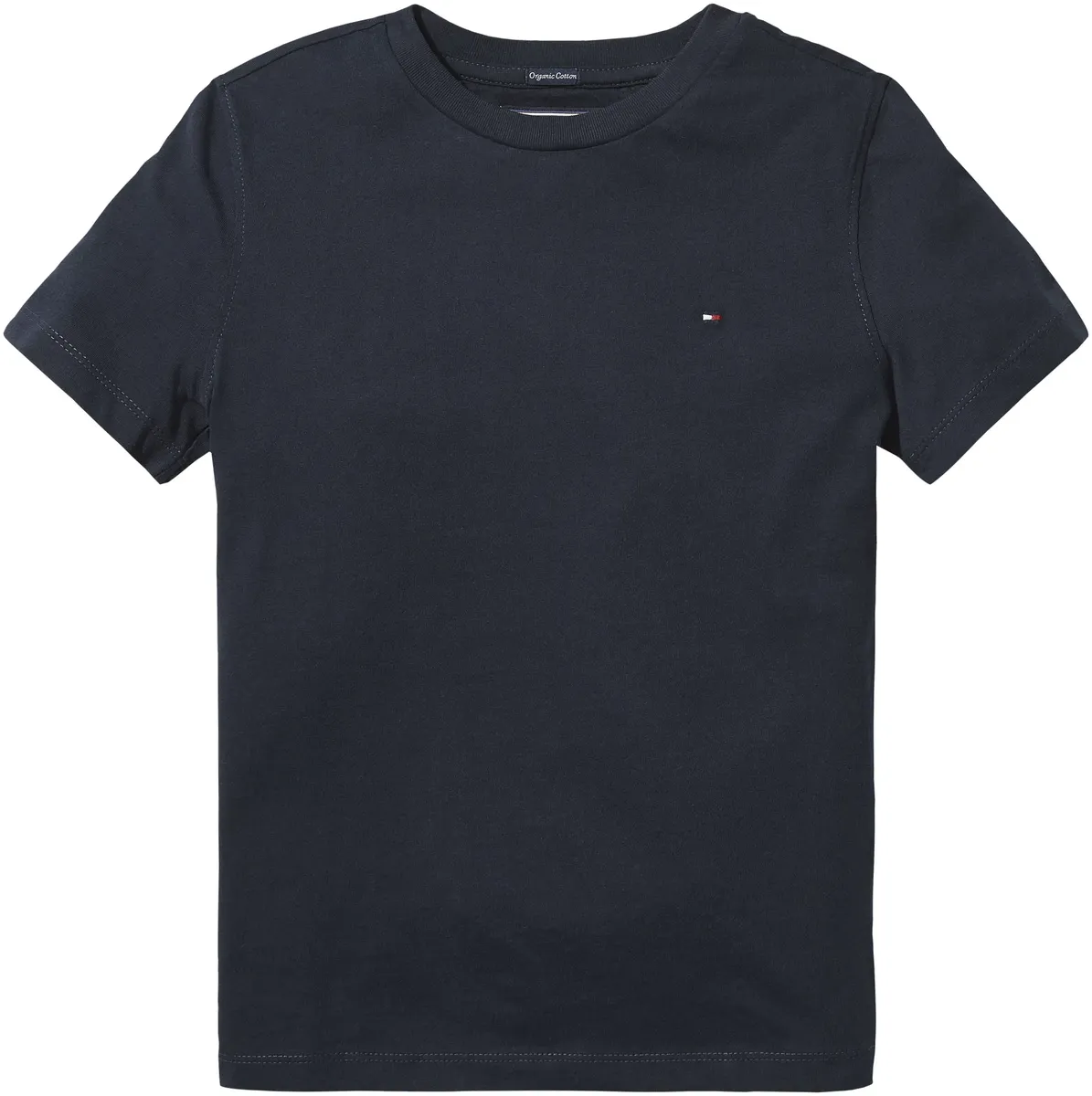 Футболка Tommy Hilfiger "BOYS BASIC CN KNIT", Children Kids Junior MiniMe, для мальчиков, цвет морской волны — фото 4