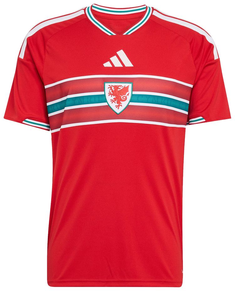 Домашняя футболка Adidas Wales 26, красный