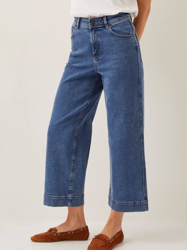

Укороченные джинсы хэлли Monsoon, цвет Mid Authentic Blue