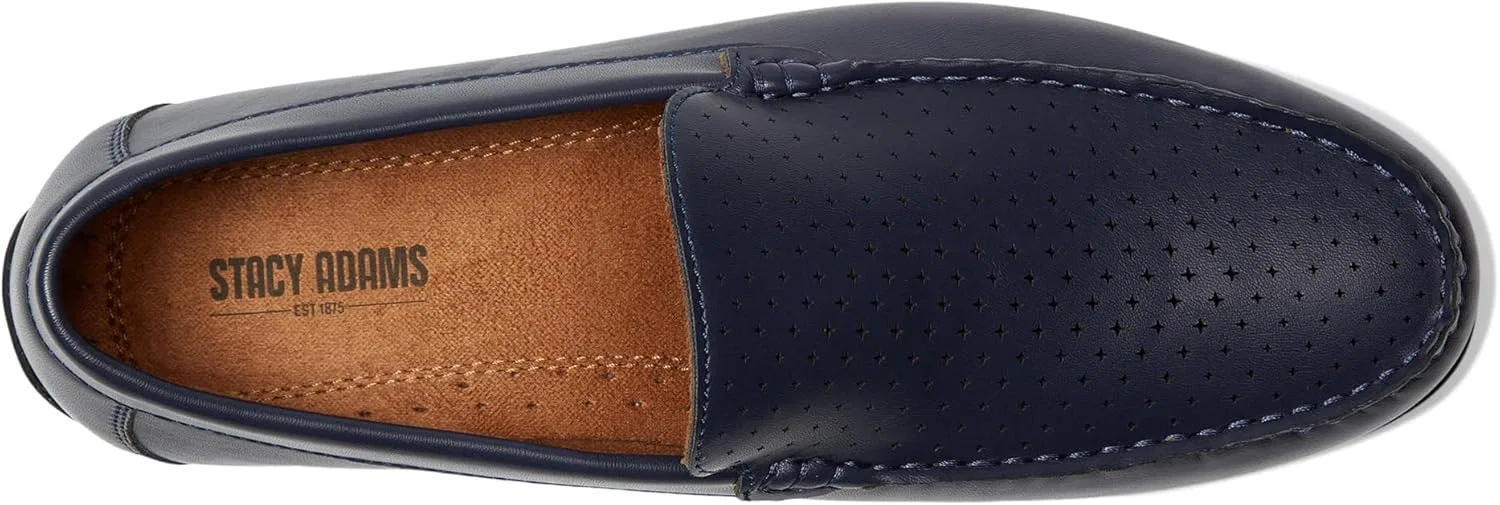 Лоферы Stacy Adams Conroy Moc Toe Driver, синий — фото 2