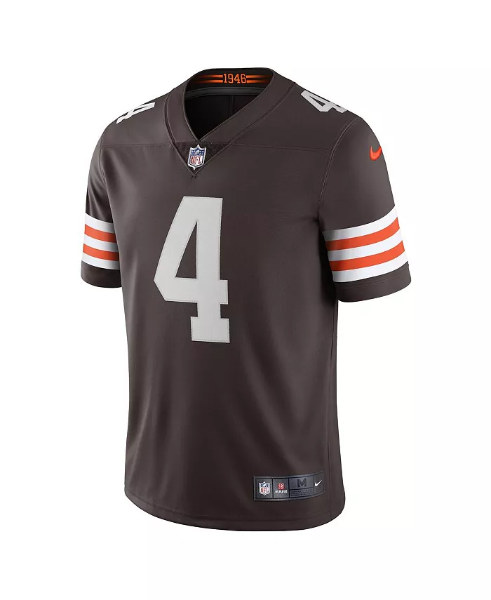Мужская лимитированная джерси Cleveland 2020 Vapor Deshaun Watson Nike, коричневый — фото 3