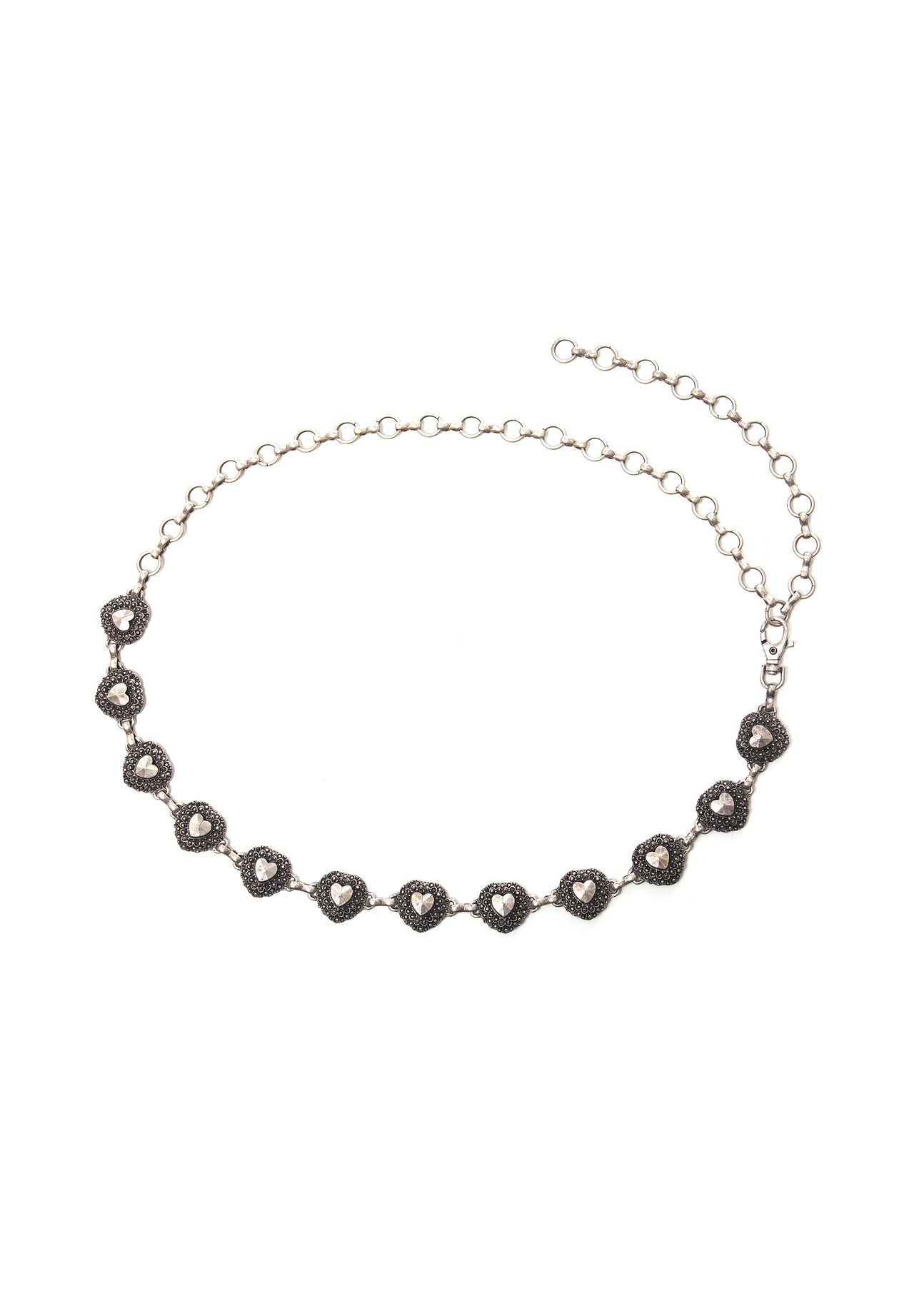 

Ремень-цепочка Фрида Сделано в Италии Collezione alessandro, цвет Altsilber