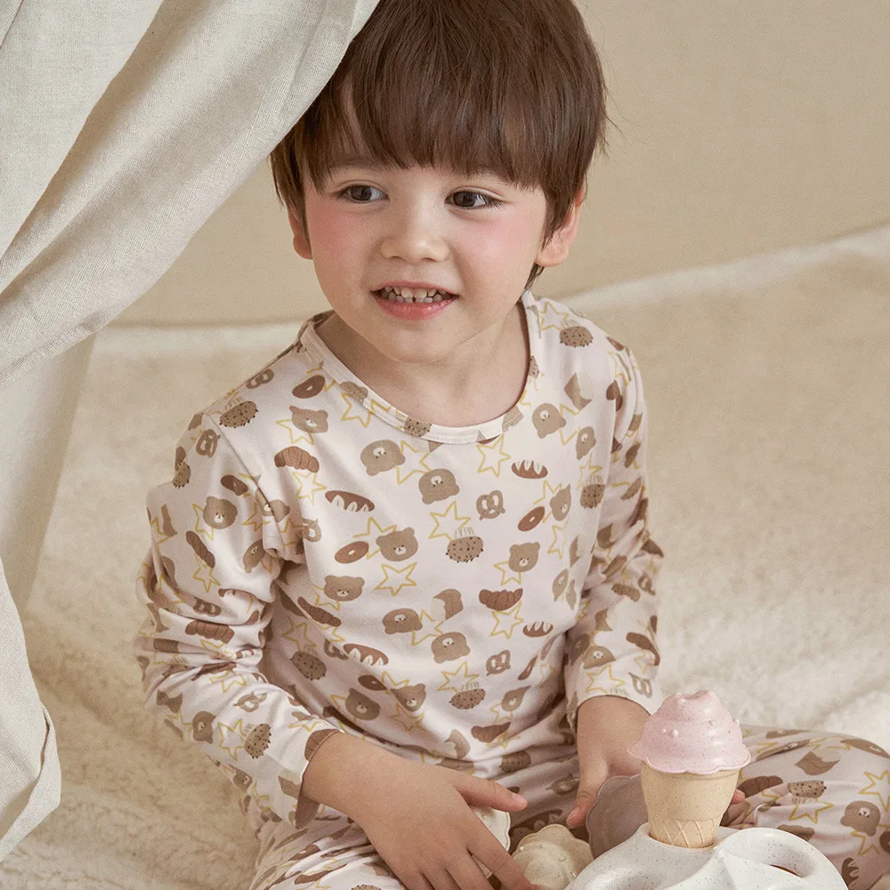 Комплект детского домашнего белья с длинным рукавом Softkin Buddy от Dossy — фото 2