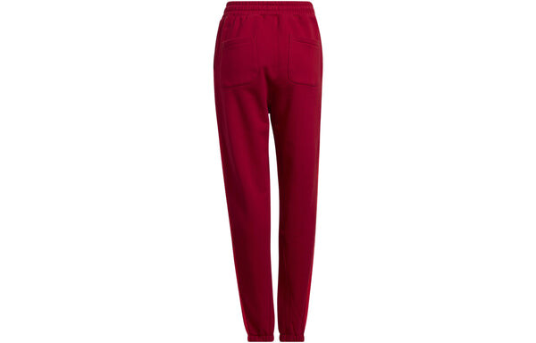Спортивные штаны adidas IVY PARK Crossover Sweat Pant Side Stripe Drawstring Sports Long Pants Couple Style Red, красный — фото 2